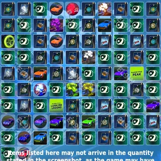 ❤️ Rocket League Twitch Drops ⚡️ CRL 2026 [Total 92 Items]