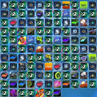 💎 Rocket League Twitch Drops 🧨 RLCS LCQ [Total 117 Items]