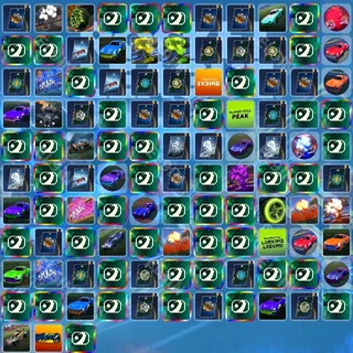 ❤️ Rocket League Twitch Drops 💎 RLCS 1v1 NA Open [Total 113 Items]