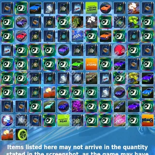 🌌 Rocket League Twitch Drops 💜 Drop Rush | Post-RLCS [Total 101 Items]