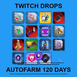 ✪🧨【Fortnite】Twitch Drops ✪ Automatic farming 120 days