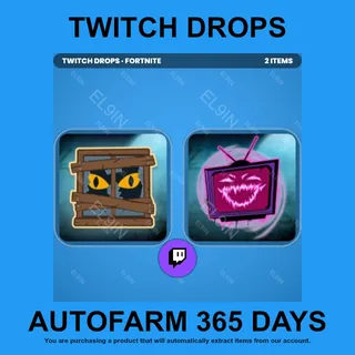 ✪✅【Fortnite】Twitch Drops ✪ Automatic farming 365 days