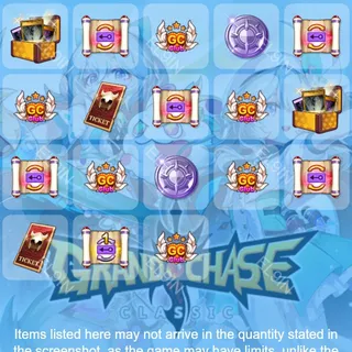 👑 Grand Chase Classic 👑 Twitch Drops 🧨 11/21 Livestream [Total 18 Items]