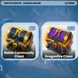 👑 Albion Online Twitch Drops ❤️ AOCP Flamescale 6 - #1/7 [Total 12 Items]