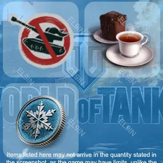 🧙‍♂️ World of Tanks 💜 Twitch Drops 🧙‍♂️ Festive Token Store #9 [Total 3 Items]