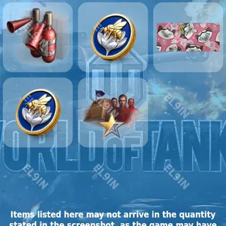 🌐 World of Tanks Twitch Drops ⚡️ Spring Token Store #6 [Total 5 Items]