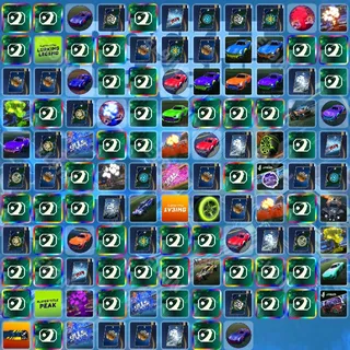 ❤️ Rocket League Twitch Drops 👑 RL x Jynxzi [Total 118 Items]