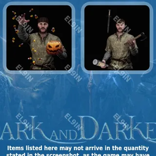 ⚡️ Dark and Darker Twitch Drops 🌐 Dungeon Rivals Drops #1 [Total 2 Items]