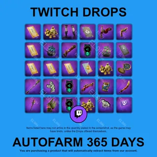 ✪🧙‍♂️【Sea of Thieves】Twitch Drops ✪ Automatic farming 365 days