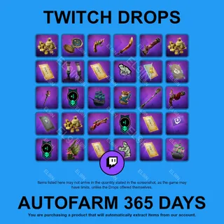 ✪🧙‍♂️【Sea of Thieves】Twitch Drops ✪ Automatic farming 365 days