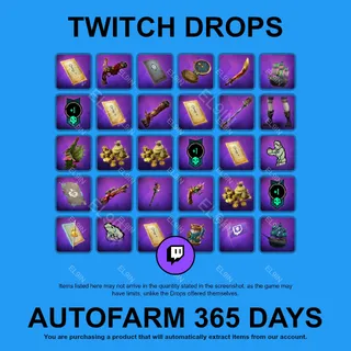 ✪💎【Sea of Thieves】Twitch Drops ✪ Automatic farming 365 days