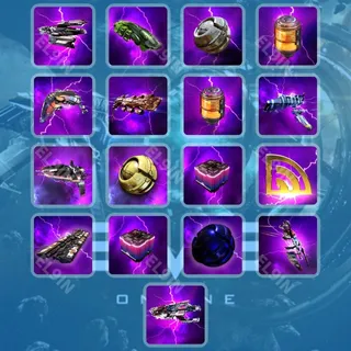 ❤️ EVE Online Twitch Drops 💜 Crimson Harvest Drop 2 [Total 17 Items]