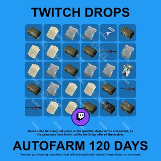 ✪✅【Delta Force】Twitch Drops ✪ Automatic farming 120 days