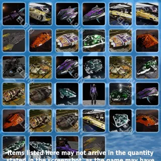 ✅ Elite: Dangerous 🌌 Twitch Drops 💜 Festive Drops	 [Total 34 Items]