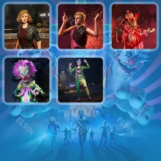 ❤️ Killer Klowns from Outer Space: The Game Twitch Drops ❤️ 1 Year Anniversary [Total 5 Items]
