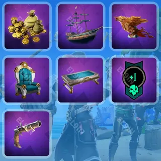 🧙‍♂️ Sea of Thieves Twitch Drops 🧨 Season 20 CW Bonus Drops [Total 7 Items]