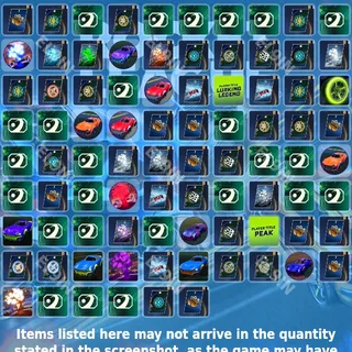 👑 Rocket League Twitch Drops 👑 Rocket League Drop Rush  [Total 86 Items]