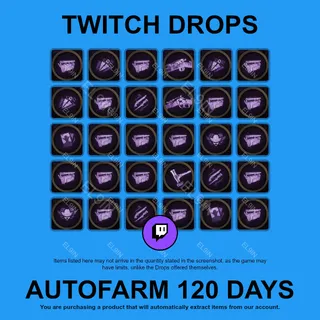 ✪⚡️【Hunt: Showdown 1896】Twitch Drops ✪ Automatic farming 120 days