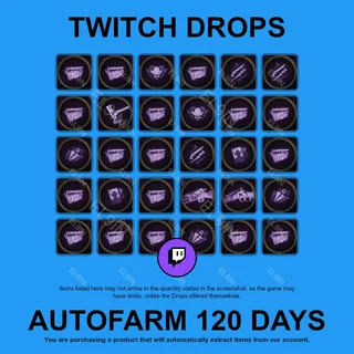 ✪❤️【Hunt: Showdown 1896】Twitch Drops ✪ Automatic farming 120 days