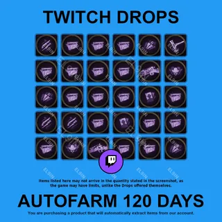 ✪💎【Hunt: Showdown 1896】Twitch Drops ✪ Automatic farming 120 days