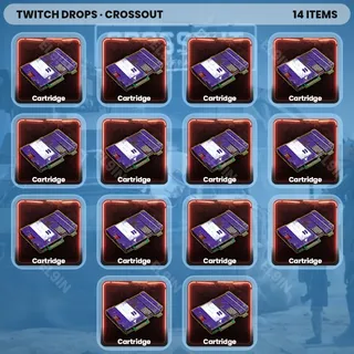 💎 Crossout Twitch Drops ✅ Crossout Remastered II [Total 14 Items]