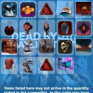 🌐 Dead by Daylight Twitch Drops 🧨 DbD: RUIN Rift [Total 19 Items]