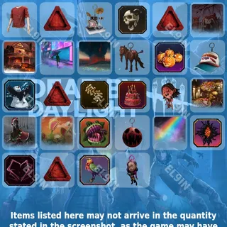 💎 Dead by Daylight Twitch Drops 🧙‍♂️ DbD: Blood Moon Event [Total 28 Items]