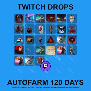 ✪✅【Dead by Daylight】Twitch Drops ✪ Automatic farming 120 days
