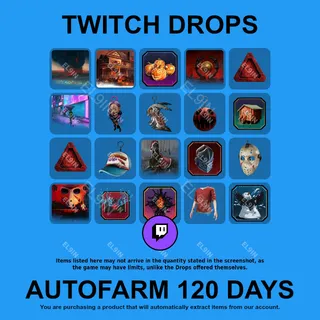 ✪🌌【Dead by Daylight】Twitch Drops ✪ Automatic farming 120 days