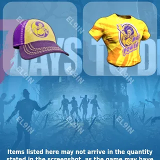 🧨 7 Days to Die Twitch Drops 💜 Mo Power! [Total 2 Items]