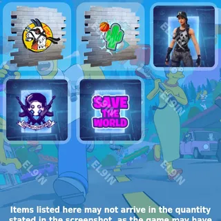 🌐 Fortnite Twitch Drops 🧨 FNCS Major 1 Heat 3 [Total 5 Items]