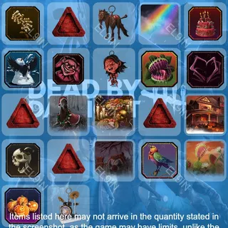 🌐 Dead by Daylight 💎 Twitch Drops 💜 DbD: Bone Chill 2025 [Total 22 Items]