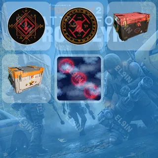 🧙‍♂️ Tom Clancy's The Division 2 Twitch Drops 🌌 TD2 Y8S3 Red Moon Rising [Total 5 Items]