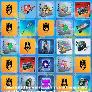 🌌 Fortnite Twitch Drops 💜 FNCS Major 1 Summit [Total 25 Items]