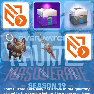 💎 Overwatch 2 Twitch Drops 💜 OWCS S1 Asia [Total 6 Items]