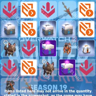 ✅ Overwatch 2 Twitch Drops 👑 S2 Launch Drops [Total 22 Items]