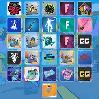 🌌 Fortnite Twitch Drops ✅ Jynxzi Invitational [Total 26 Items]
