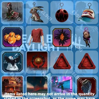 ⚡️ Dead by Daylight Twitch Drops 💎 DbD: RUIN Rift [Total 16 Items]