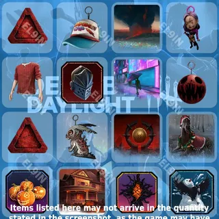 🌐 Dead by Daylight Twitch Drops 💜 DbD: RUIN Rift [Total 16 Items]