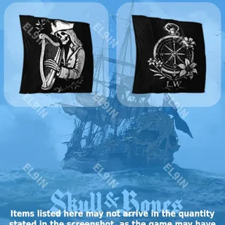 ❤️ Skull and Bones Twitch Drops ✅ S&B RUBYNXT drops [Total 2 Items]