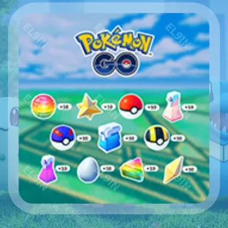 ❤️ Pokémon GO Twitch Drops 🧨 PGO 10th Anniversary [Total 1 Items]