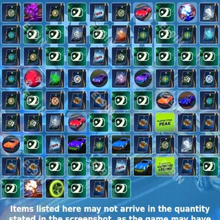 🧨 Rocket League Twitch Drops 👑 Rocket League Drop Rush  [Total 86 Items]