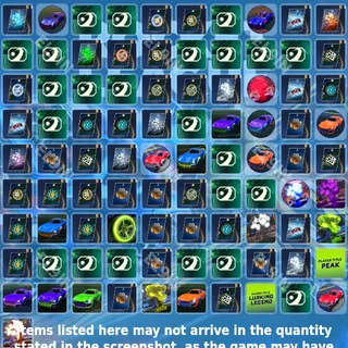 💜 Rocket League Twitch Drops 🌐 Rocket League Drop Rush [Total 91 Items]