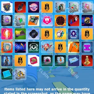 🧨 Fortnite Twitch Drops ✅ King's League [Total 37 Items]