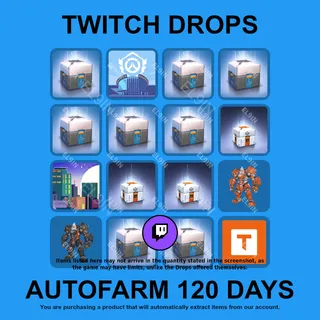 ✪🌌【Overwatch 2】Twitch Drops ✪ Automatic farming 120 days
