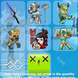 ⚡️ Brawlhalla Twitch Drops ⚡️ Winter Championship [Total 8 Items]