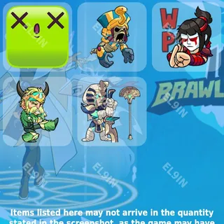 ✅ Brawlhalla Twitch Drops 💜 Valhallentine's Feb 2026 [Total 5 Items]