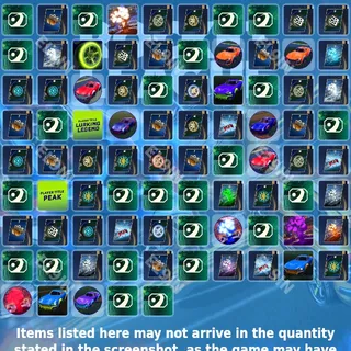 ❤️ Rocket League Twitch Drops 🧨 Rocket League Drop Rush  [Total 85 Items]