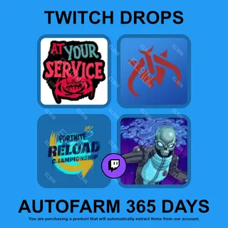 ✪✅【Fortnite】Twitch Drops ✪ Automatic farming 365 days