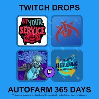 ✪👑【Fortnite】Twitch Drops ✪ Automatic farming 365 days